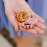 Pink Ombre cord scrunchies